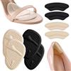 EIYVPRA 4 Pezzi Cuscinetti Metatarsali Donna in Silicone, Set Completo per il Comfort dei Piedi con Salva Tallone e Cuscinetti per Tacchi Alti,Cuscinetti per Avampiede, Adatti a Tutti i Tipi di Scarpe