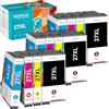 KEENKLE 27 XL Cartucce d'inchiostro Compatibili per Epson 27XL Multipack per Workforce WF-7610 WF-7720 WF-7715 WF-3620 WF-7620 WF-7210 WF-3640 WF-7710 WF-7110 (3 Nero 3 Ciano 3 Magenta 3 Giallo)