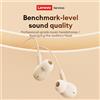 Lenovo Auricolari cablati Lenovo YF03 con jack Type-C/3,5 mm, cuffie HiFi stereo surround a bassissima latenza per gaming ed e-sport con microfono