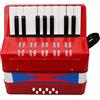 Btuty Fisarmonica 17 Key 8 Bass strumento musicale per principianti regalo di compleanno