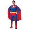Rubie's Superman Costume adulto, Rosso/Blu, M