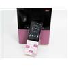 Kyocera AU KDDI KYOCERA KYX31 INFOBAR XV ANDROID BAR PHONE CHERRY BERRY PURPLE Nuovo