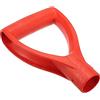 PATIKIL 34mm/1.34 Pala D Impugnatura Impugnatura, PP Pala Impugnatura Sostituzione D Forma Impugnatura Giardino Accessori per Giardinaggio Scavatura Rastrellatura Strumento