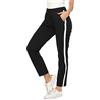 Irdcomps Pantaloni Sportivi Donna in Cotone Elasticizzato, Jogger Con Tasche e Coulisse, Lunghi per Allenamento Jogging Fitness, Blu1 M