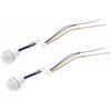 JZK 2x AC 110-220V modulo sensore movimento PIR interruttore rivelatore sensore di movimento a infrarossi PIR per illuminazione a led sensore pir per plafoniera/downlight, mini modulo sensore di luce