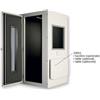 GIMA CABINA AUDIOMETRICA PRO 28 PREMIUM 96x96x197 cm con ventilazione e porta con finestra