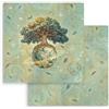 Carta Scrap A new Beginning The World Tree Stamperia
