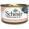 Schesir kitten complete nutrition pollo con aloe in jelly 85gr