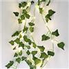 ARTSTORE Ivy Vine String Lights Artificiale Foglia di Edera Piante Led String Light Ghirlanda Ghirlanda Da Appendere Per Parete Festa Matrimonio Camera Casa Giardino Interno ed Esterna Decorazione ( 100 LED)