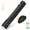 bravzurg Applique Murale Intérieure Sans Fil, Lampe LED Detecteur de Mouvement Rechargeable USB, Magnetique Métal Télécommande, Appliques Murale Pile pour Chevet, Chambre, Couloir, Salon, Exterieur