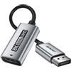 BENFEI Adattatore da DisplayPort 1.4 a HDMI 2.1 8K@60Hz/4K@240Hz/1080P@480Hz, da computer DP unidirezionale a monitor HDMI, convertitore in alluminio ad alte prestazioni per monitor da gioco, TV, AMD