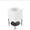 COLAVENE - VENTI.26 mobile 48x48xh45 con anta per lavabo dx - NCMS48481 : Finitura cassetto 20.26 - Piombo fenix