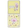 Samsung FlipSuit Case Cover trasparente con Card Esther Bunny Ribbon a tecnologia NFC Galaxy Z Flip7, Yellow