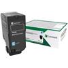Lexmark Ciano - originale - cartuccia toner - lrp 75b20c0