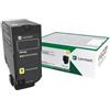 Lexmark 75B20Y0, Toner laser, 10000 pagine, Giallo, 1 pezzo(i)