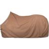 Imperial Riding Coperta in pile IRH Classic, coperta in pile e desudorazione, coperta con colletto grande, cinghie a croce rimovibili, corda e logo, cappuccino 125