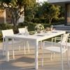 MIlani Home EQUITATUS - tavolo da giardino allungabile in alluminio da 135