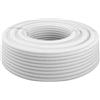 FAEG TUBO CORRUGATO FLESSIBILE DIAMETRO INTERNO 20MM IN PVC BIANCO BOBINA DA 100M FAEFG107xx-FAEFG10720BCO