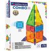 MAGNA-TILES Set di costruzioni magnetiche combinate, 20 pezzi, il marchio originale di costruzione magnetica