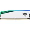 Patriot Ram DIMM DDR5 16GB Patriot Viper Elite 5600MHz CAS40 1.45V 1pz Bianco [PVER516G56C38W]
