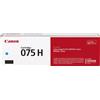 Canon Toner Canon 6368C002 No.075H 3500 pagine Ciano [6368C002]