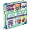 Disney Stitch Ravensburger memory stitch challenge - gioco di memoria con 64 carte, 6+ anni