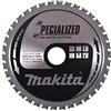Makita B-33423 Lama Sega Circolare Specialized T.C.T. 185x30mm 38T Metallo