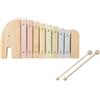 Ed.Inter EdInter Elefante Xilofono Giocattolo in Legno 40 cm con 2 Bastoncini Giappone...