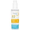 Bioderma Photoderm Pediatrics Spray SPF 50+ - spray solare speciale per la pelle dei bambini con protezione UV molto alta SPF 50+, PA++++ Protezione solare 200 ml