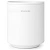 Brabantia - Mindset Portaspazzolino - Spazio Per Più Spazzolini - Antigraffio - Facile da Pulire - Metallo Resistente alla Corrosione - Accessorio da Bagno - Fresh White - 9.4 x 8.1 x 8.1 cm