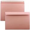 FarbenFroh by GUSTAV NEUSER 25 buste XXL, formato DIN C4, 22,9 x 32,4 cm, con chiusura adesiva, senza finestra, per formato DIN A4, colore rosa antico