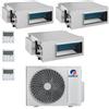 Gree - Climatizzatore canalizzabile Gree trial split 9000+9000+9000 A++ R32 inverter GWHD(28)NK6OO Wifi