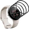 Yieehhow [4 Pezzi] Pellicola Protettiva per Google Pixel Watch 3 41mm Vetro Temperato, HD PMMA Film Protettivo Composito, Protezione Schermo per Google Pixel Watch 3 41mm
