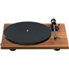 Pro-Ject E1.2 Phono noce giradischi a cinghia con testina Pick IT MM E nuovo
