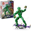 LEGO | Marvel Personaggio Costruibile di Goblin, Gioco d'Azione per Bambini e Bambine da 8 Anni, Action Figure del Nemico di Sider-Man con Arti Snodabili, Aliante e Bombe-Zucca, Idea Regalo 76284