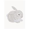 Lorena Canals Tappeto per bambini fatto a mano Bunny, lavabile