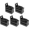 SG Store 5 pz 5 pin Automotive Mini Relè Socket Base 4.8mm 6.3mm Terminali 6-24V/15-25A Compatibile con WEHRLE