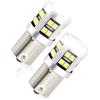 Yuio 2 Pezzi P21w Ba15s LED Lampadina 1156 Led 12V-24V 5W, Super Bright Bianca 7500K, Auto Retromarcia Parcheggio Luci Posteriori, Fanalini Direzione per Luci Posteriori Lucis di Posizione