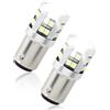 Yuio 2 Pezzi P21/5W Bay15d LED Lampadina 1157 Led 12V-24V, Super Bright Bianca 7500K per Luci Di Posizione, Luce Dei Freni, Fanali Posteriori