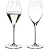 Riedel 37.5 cl - Performance Calice Flute in Vetro - Set 4 Pezzi