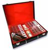 UNITED J's AKAGI Iwao Washizu Mahjong Tile Set Manga Confezione Ufficiale Custodia Nera ...