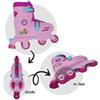 Mandelli Pattini In-linea Flip Ibridi Convertibili e Regolabili 26-29 Per Bambina Rosa 707400291 di Mandelli