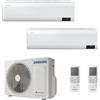 Samsung CONDIZIONATORE SAMSUNG WINDFREE AVANT DUAL SPLIT 9000+12000 BTU INVERTER R32 AJ040 A+++/A++ WIFI
