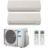 DAIKIN CONDIZIONATORE DAIKIN SENSIRA DUAL SPLIT 9000+9000 BTU INVERTER R32 2MXF40 A++ WIFI