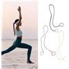 BWOOOWE 3 pezzi Elastici Capelli Donna Elastici per con Anelli Metallici Accessori Capelli Elastico Donna per Coda di Cavallo Yoga Sport Fitness Treccia