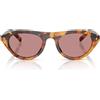 Prada Occhiali da Sole PRB15S 29C05Z Tortora Cannella/Rosa Scuro Donna Polarizzati 51/21/145