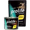 Prolife Gatto Lifestyle Adulto Pollo Busta 85 Gr