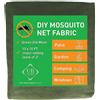 UB-STORE Zanzariera verde 3x3 metri netti confezione da 2 | Rete anti-insetti per soffitti da giardino, terrazze, esterni e finestre | Rete di protezione dagli insetti, a maglia fine