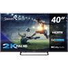 Smart Tech TV 40" Full HD Display LED DVBT2/C/S2 Classe E HDMI Nero 40FN01V3 Smart Tech