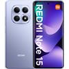 Xiaomi Smartphone Xiaomi Redmi Note 15 6.77'' 8GB 256GB 4G Dual sim 6000mAh Viola [6932554482770]